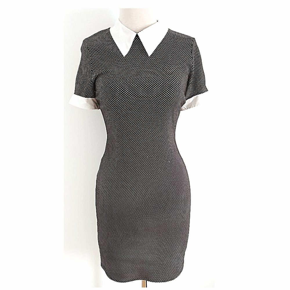 Black and white dress